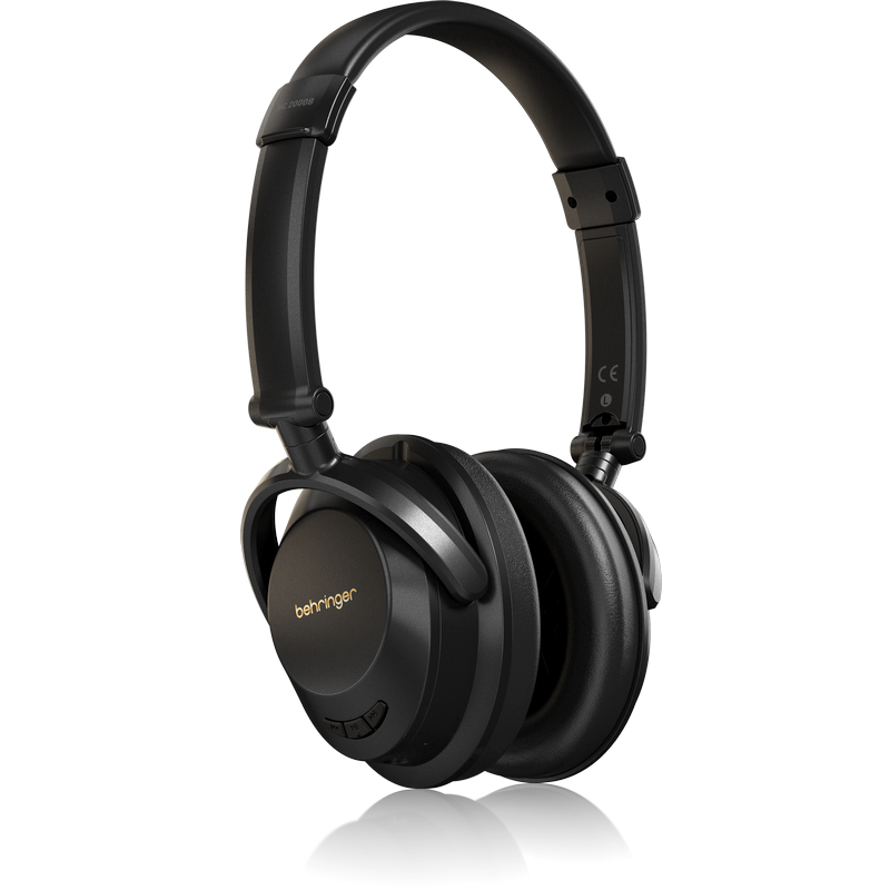 BEHRINGER HC 2000B CUFFIA MONITOR DINAMICA CHIUSA PROFESSIONALE DRIVER 40MM CON BLUETOOTH E MICROFONO