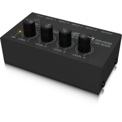 BEHRINGER MX400 MICROMIX MINI MIXER 4 CANALI COMPATTO + ALIMENTATORE