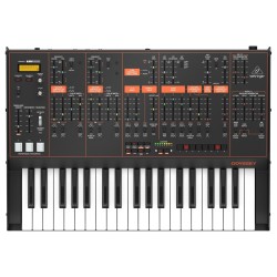 BEHRINGER ODYSSEY SINTETIZZATORE ANALOGICO 37 TASTI ARPEGGIATORE E SEQUENCER INCORPORATI FX KLARK TEKNIK MIDI - USB