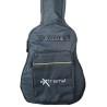 EXTREME BAG CG8 BORSA IMBOTTITA PER CHITARRA CLASSICA 8MM CON 2 TASCHE FRONTALI COLORE NERO