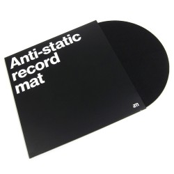 AM CLEAN SOUND ANTI STATIC RECORD MAT TAPPETINO ANTISTATICO PER DISCHI IN VINILE CON FIBRE DI CARBONIO