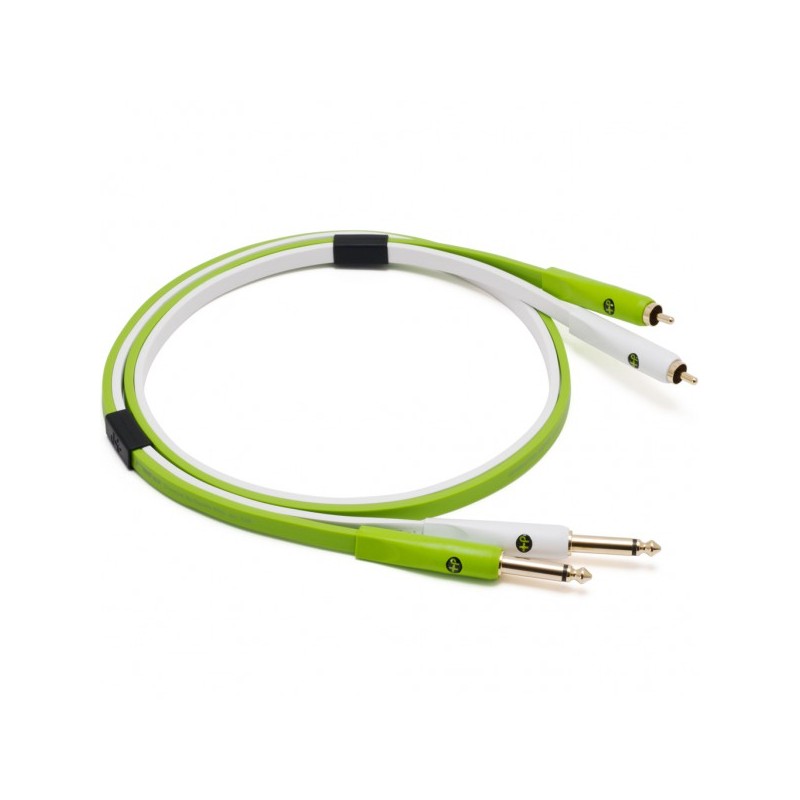 NEO OYAIDE D+ 1/4 RTS CLASS B 2MT CAVO AUDIO DI SEGNALE 2 RCA MASCHI 2 JACK MONO MASCHI 2 METRI