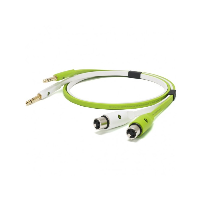 NEO OYAIDE D+ 1/4" XFT CLASS B 1MT CAVO DI LINEA BILANCIATO JACK 1/4" - XLR FEMMINA 1 METRO
