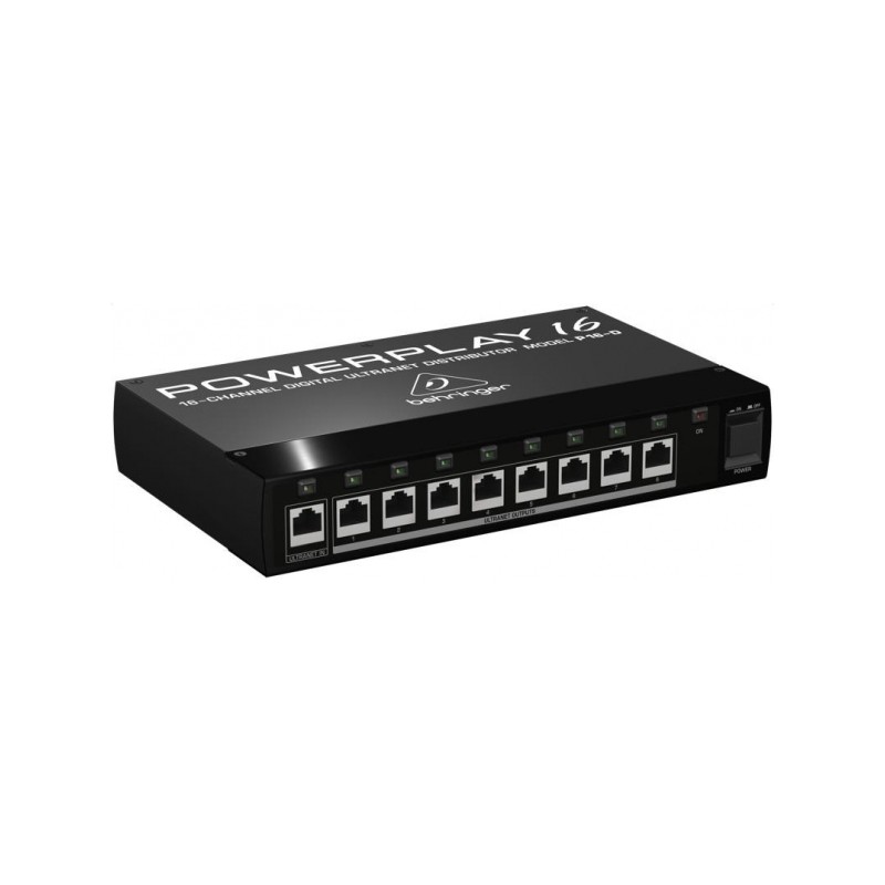 BEHRINGER P16D POWERPLAY ULTRANET DISTRIBUTORE DIGITALE 16 CANALI PER 48 P16