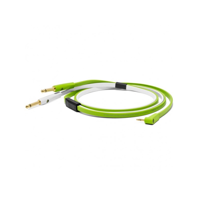NEO OYAIDE D+ MYTS CLASS B 2.5MT CAVO DI LINEA MINI JACK STEREO 3,5MM - 2 JACK 6,35MM MONO 2,5 METRI