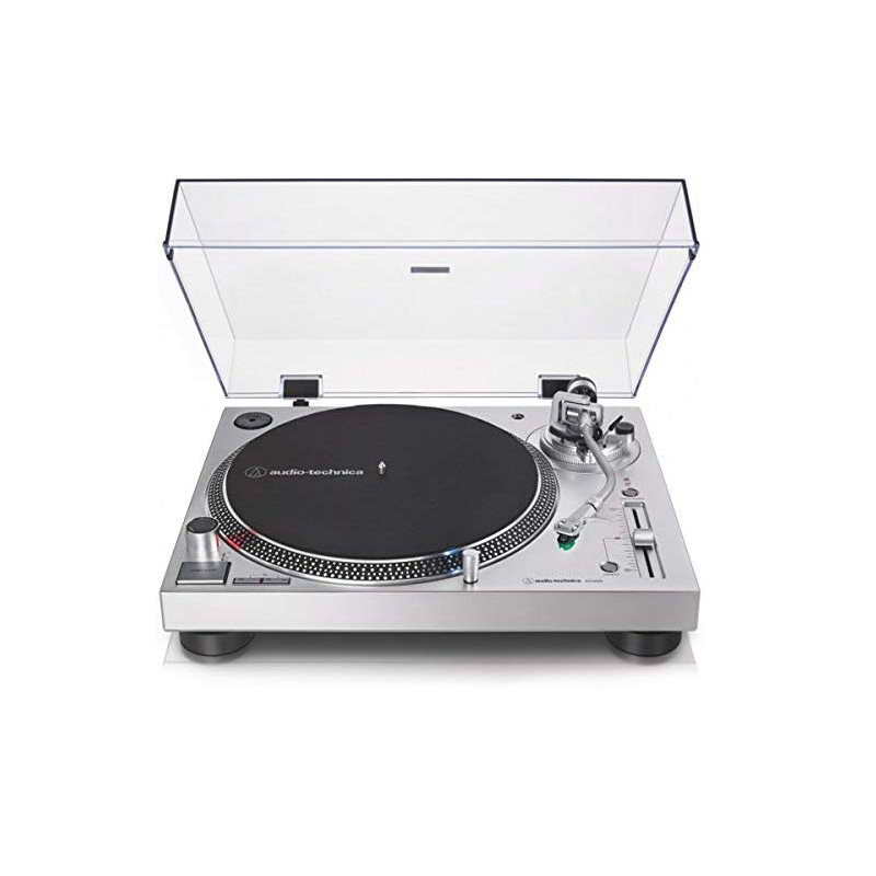AUDIO TECHNICA AT LP120X USB GIRADISCHI PROFESSIONALE A TRAZIONE DIRETTA GRIGIO