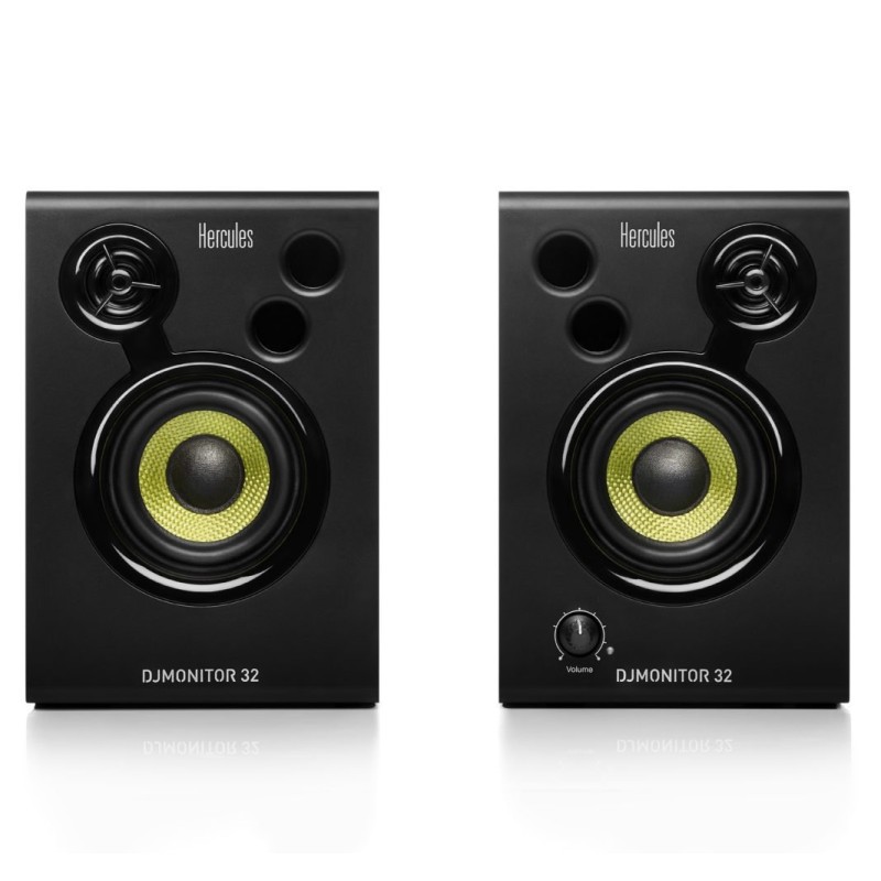 HERCULES DJ MONITOR 32 COPPIA MONITOR DA STUDIO ATTIVI 30W 3" 2 VIE